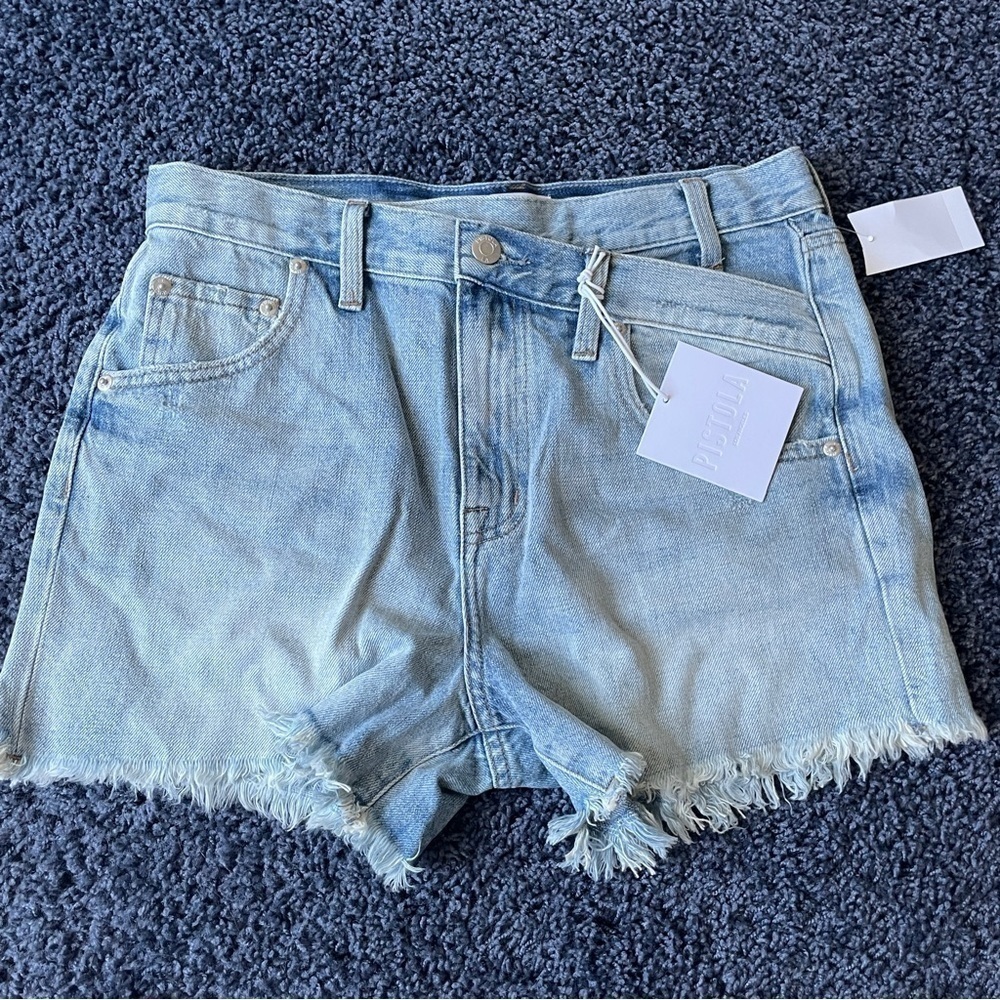 PISTOLA Bobbie Cut Off Denim Jean Shorts 26